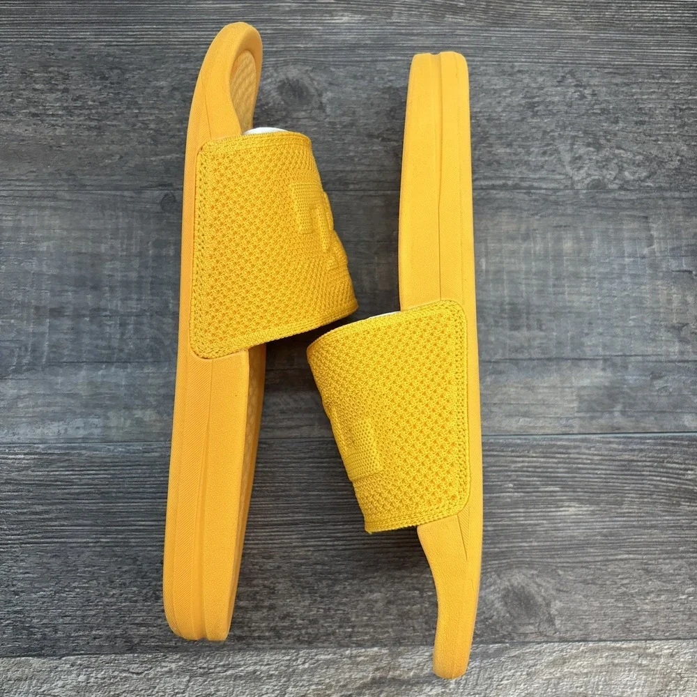 APL Slides Men's 11 BL TechLoom Mango‎ Sandals NEW Defect